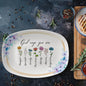 God says you are - Bible Verse Platter, Inspirational Message Platter - 10”x14” Platter