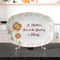 A Mother's Love is the Heart of a Family - Mother's Day Gift From Daughter & Son -10”x14” Platter