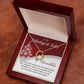 To My Unbiological Sister - Christmas Gift - Forever Love Necklace