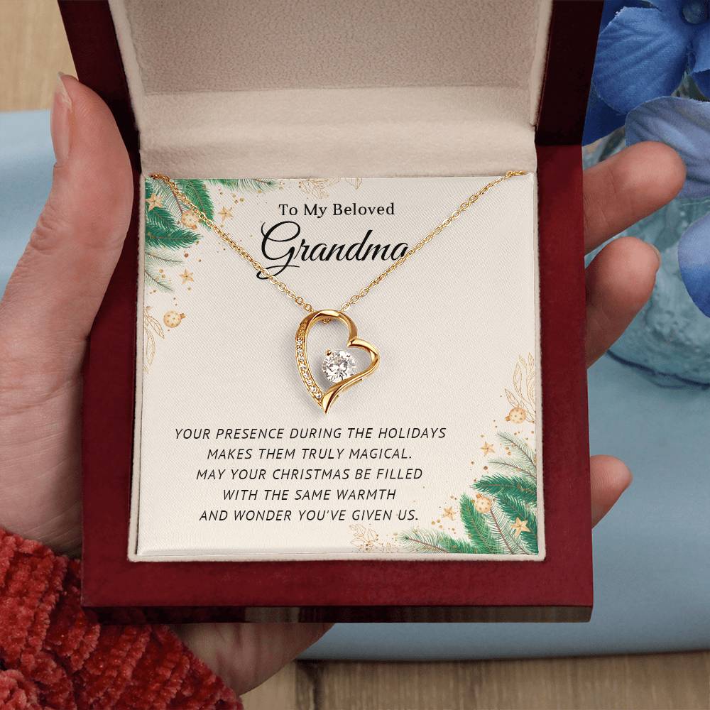 Grandma - Truly Magical - Christmas Gift - Forever Love Necklace