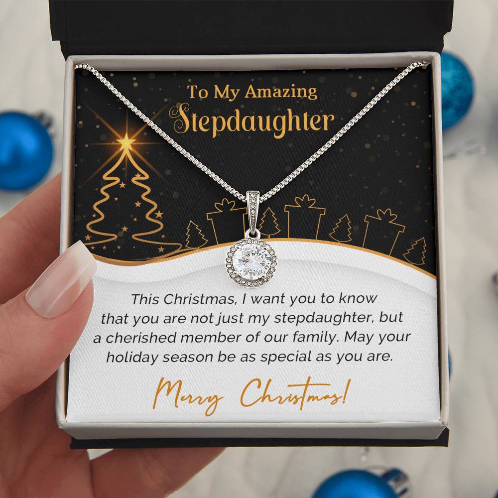 Stepdaughter - Amazing - Christmas Gift - Eternal Hope Necklace