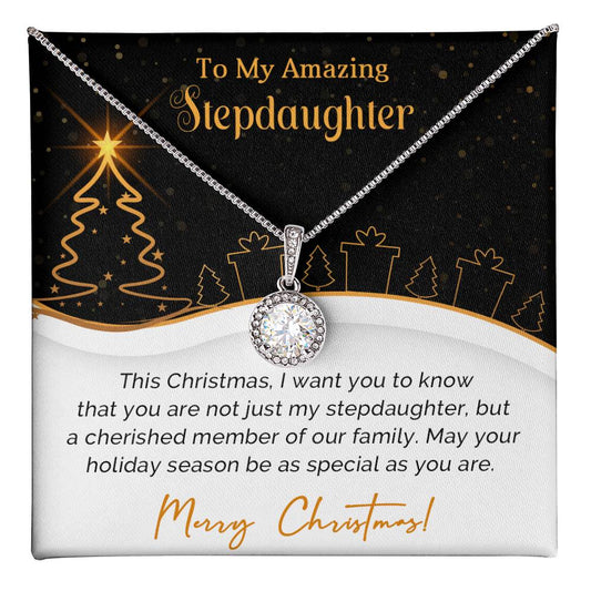 Stepdaughter - Amazing - Christmas Gift - Eternal Hope Necklace