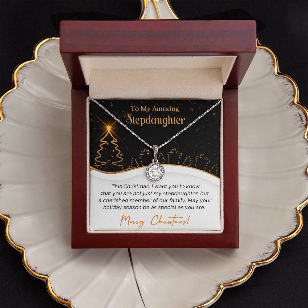 Stepdaughter - Amazing - Christmas Gift - Eternal Hope Necklace