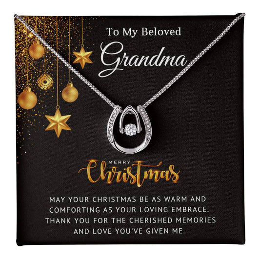 Grandma - Cherished Memories - Christmas Gift - Lucky In Love