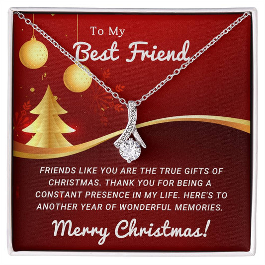 Best Friend - True - Christmas Gift - Alluring Beauty Necklace