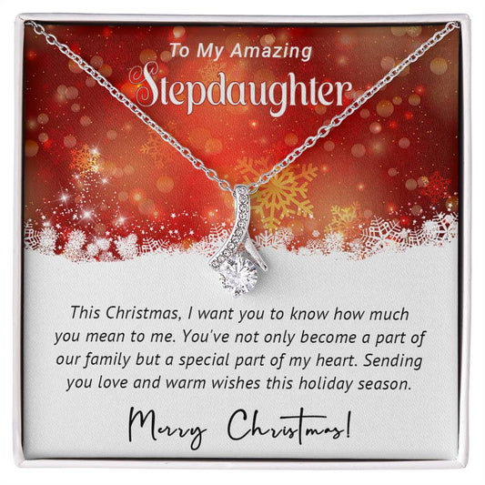 Stepdaughter - Sending You Love - Christmas Gift - Alluring Beauty Necklace