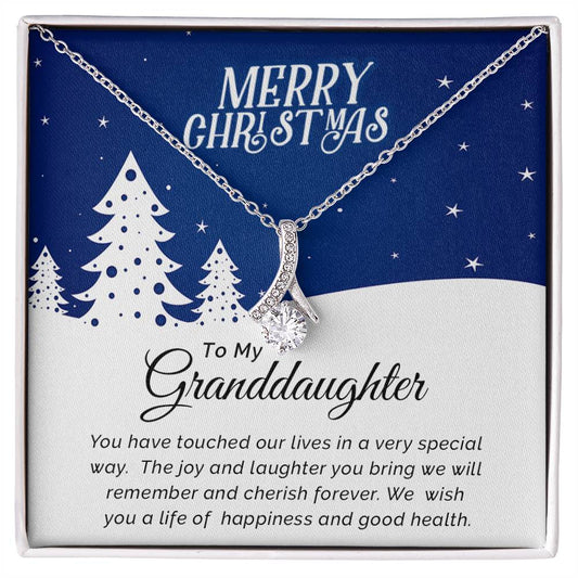 Granddaughter - Cherish - Christmas Gift - Alluring Beauty Necklace