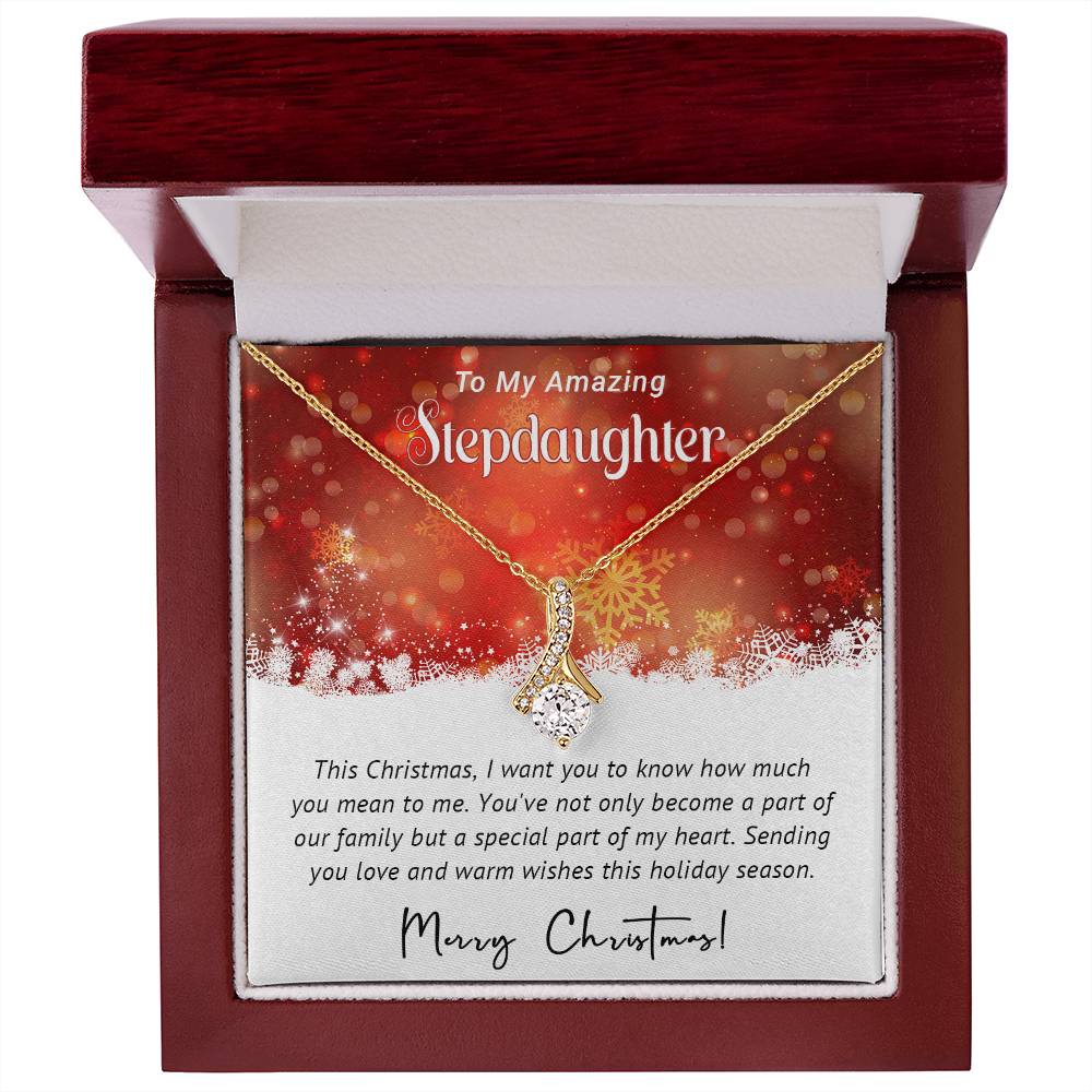 Stepdaughter - Sending You Love - Christmas Gift - Alluring Beauty Necklace