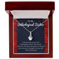 To My Unbiological Sister - Christmas Gift - Alluring Beauty Necklace