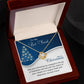Best Friend - Cheers - Christmas Gift - Love Knot Necklace