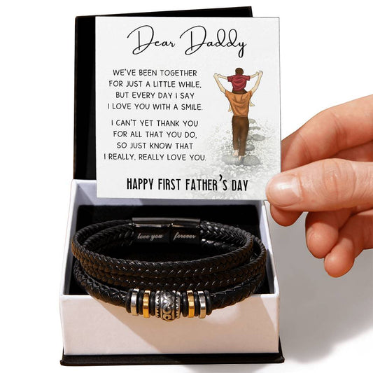 Father's Day Special Gift - I Really Love You - Love You Forever Bracelet