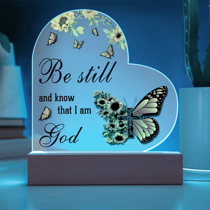 Inspirational Phrases - Best Gift - Acrylic Heart Plaque