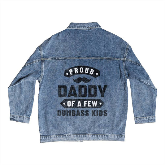 Proud Daddy - Men's DTG Denim Jacket