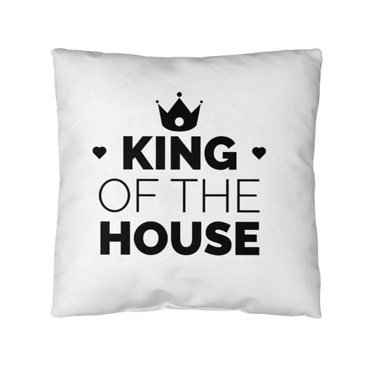 King Of The House Pillow - Outdoor Pillow