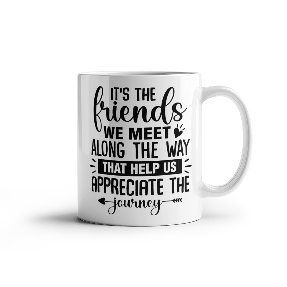 Friends - Best Gift - White Ceramic Mug