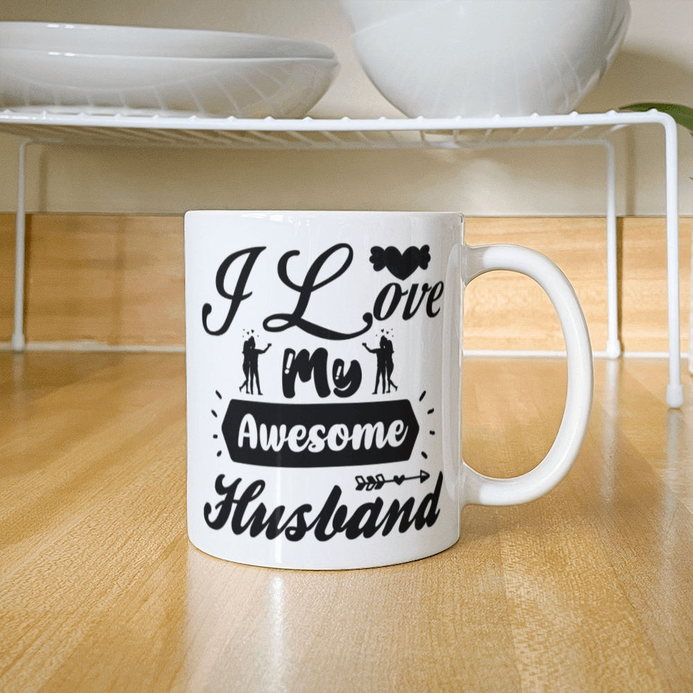 Husband - Best Gift - White Ceramic Mug