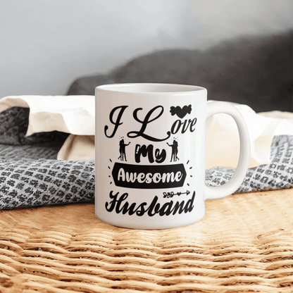 Husband - Best Gift - White Ceramic Mug