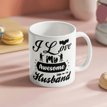 Husband - Best Gift - White Ceramic Mug