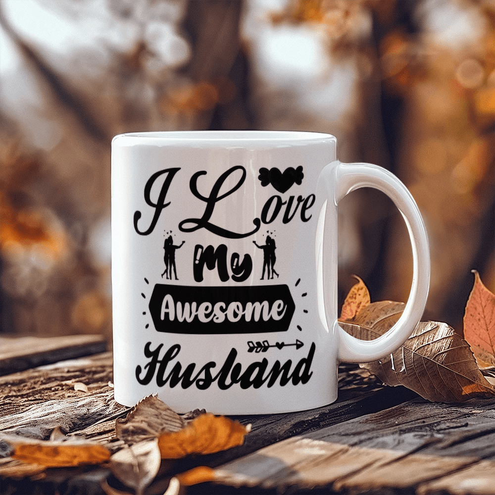 Husband - Best Gift - White Ceramic Mug