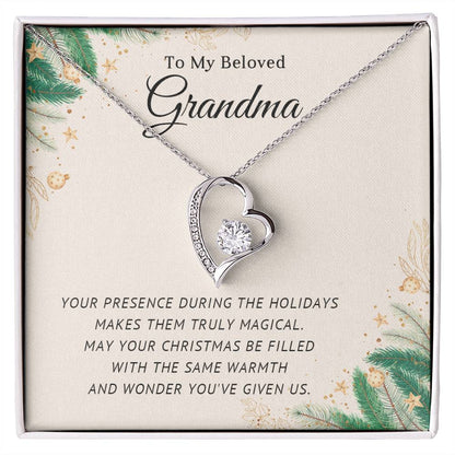 Grandma - Truly Magical - Christmas Gift - Forever Love Necklace