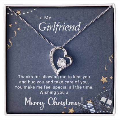 Girlfriend - Kiss - Christmas Gift - Forever Love Necklace