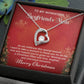 Boyfriend's Mom - Thank you - Christmas Gift - Forever Love Necklace