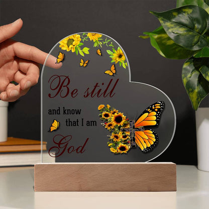 Inspirational Phrases - Best Gift - Acrylic Heart Plaque