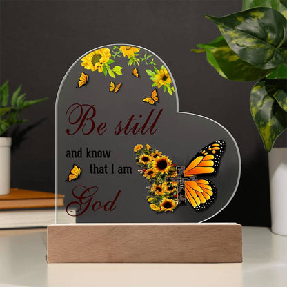 Inspirational Phrases - Best Gift - Acrylic Heart Plaque